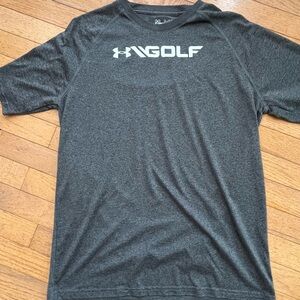 Under Armour Men's Dark Gray Golf Tee